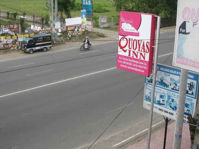 Quoyas Inn Davao Stadt Exterior foto